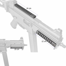 Modell II. Wahl - Heckler & Koch UMP Sportsline S-AEG Softair-Gewehr Kaliber 6 mm BB (P18) + Akku und Ladegerät