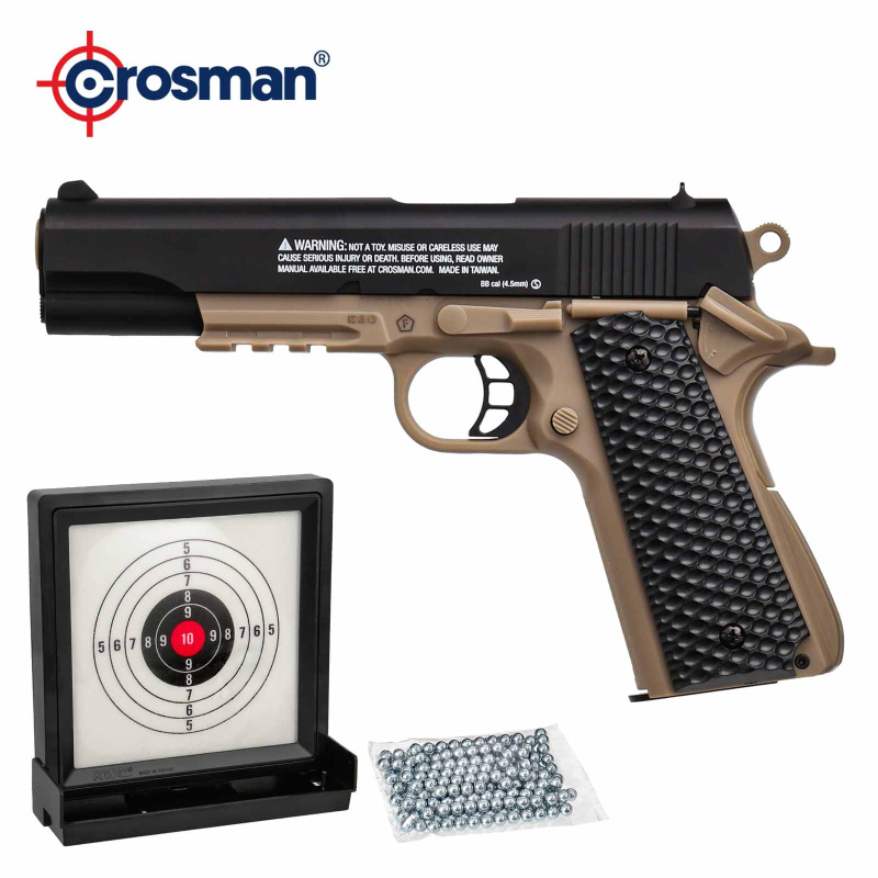 Modell II. Wahl - Luftpistole Crosman 1911 Target Kit Kaliber 4,5 mm BB (P18)
