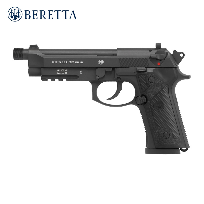 Modell II. Wahl - Beretta M9A3 FM Softair-Co2-Pistole Schwarz Kaliber 6 mm BB Blowback (P18)