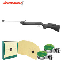 SET Luftgewehr Weihrauch HW 30 S Schwarz 4,5 mm Diabolo...