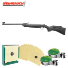 SET Luftgewehr Weihrauch HW 30 S Schwarz 4,5 mm Diabolo (P18)
