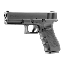 Modell II. Wahl  - Glock 17 Gen4 Co2-Pistole Kaliber 4,5 mm Stahl BB Blowback (P18)
