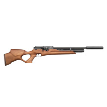 Weihrauch HW 100 X-T Pressluftgewehr 4,5 mm (P18) + Schalldämpfer