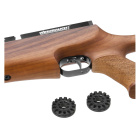 Weihrauch HW 100 X-T Pressluftgewehr 4,5 mm (P18) + Schalldämpfer