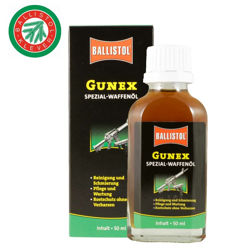 Gunex Waffenöl Flasche 50 ml