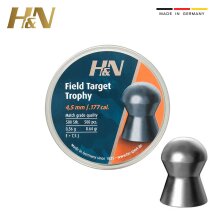 H&N Field Target Trophy Diabolo 4,51 mm Luftgewehrkugeln