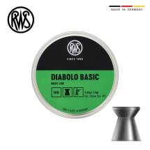 RWS Diabolo Basic 4,5 mm Munition für Luftgewehre