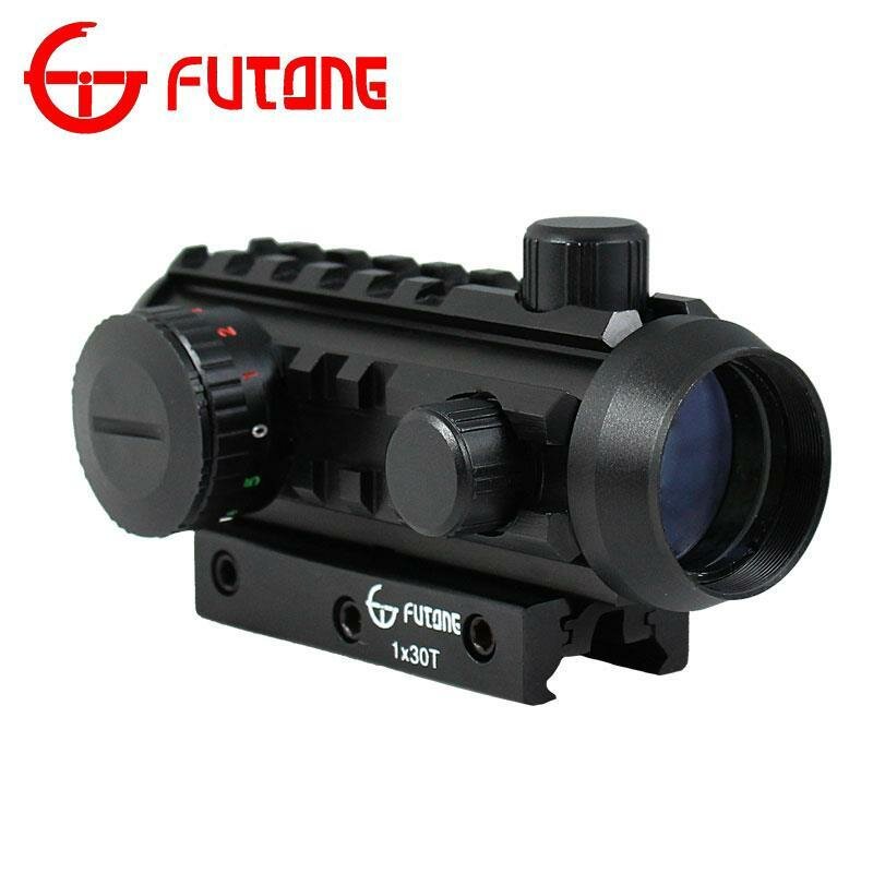 TFI RD77 Tactical Red Dot 1 x 30 Leuchtpunktvisier mit Weaver Montage