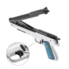 Luftpistole Weihrauch HW45 Stainless 4,5 mm Fiberoptik (P18)