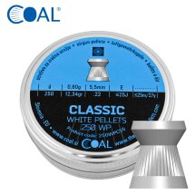 COAL White Pellets - Classic - 5,5 mm Diabolos