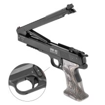 Luftpistole Weihrauch HW45 Black Star 4,5 mm Diabolo (P18)