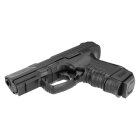 Luftpistolenset Walther CP99 compact brüniert 4,5 mm BB Blowback (P18)+ 10 Co2 + 1500 Schuss