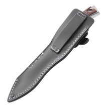Walther Messer P38 Knife mit Leder Scheide (P18)