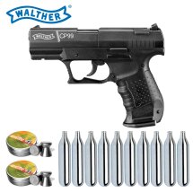 SET Walther CP99 brüniert 4,5 mm Diabolo (P18)...