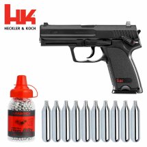 Luftpistolenset Heckler & Koch USP 4,5 mm BB (P18)...