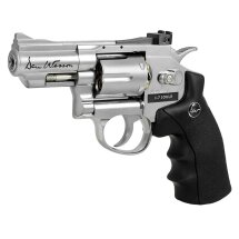 Co2 Revolver Dan Wesson 2,5" 4,5 mm Stahl BB Silber (P18)