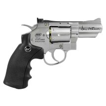 Co2 Revolver Dan Wesson 2,5" 4,5 mm Stahl BB Silber (P18)