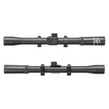 Nikko Stirling Zielfernrohr 4x20 Duplex Absehen mit Montage