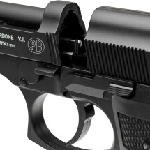 Luftpistolenset Beretta 92 FS 4,5 mm Diabolo brüniert Co2-Pistole (P18)