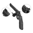 Co2 Revolver Set: Smith & Wesson 586 - 6 Zoll brüniert 4,5 mm Diabolo (P18)