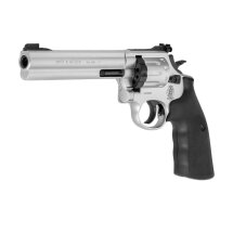 Co2 Revolver Set: Smith & Wesson 586 - 6 Zoll Nickel...