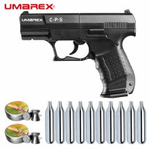 Luftpistolenset Umarex CPSport 4,5 mm Diabolo CO2-Pistole...