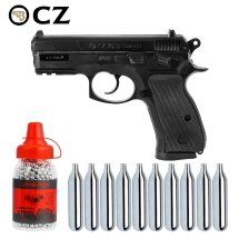 Luftpistolenset CZ75D Compact 4,5 mm Stahl BB Black...