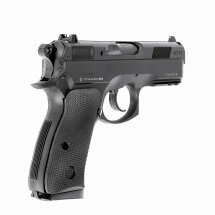 Luftpistolenset CZ75D Compact 4,5 mm Stahl BB Black Co2-Pistole Non Blow (P18)