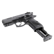 Luftpistolenset CZ75D Compact 4,5 mm Stahl BB Black Co2-Pistole Non Blow (P18)