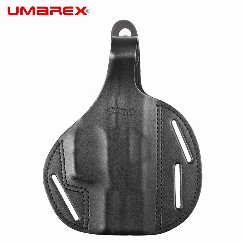 Umarex Gürtelholster Quick Defense für CP99 und H&K P30 - Leder Schwarz