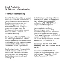 VFG Match-Set Pocket 4,5 mm Waffenpflege