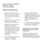 VFG-Laufreiniger 4,5 mm .177 für Luftdruckwaffen