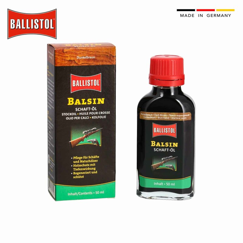 Balsin Schaftöl - dunkelbraun 50 ml