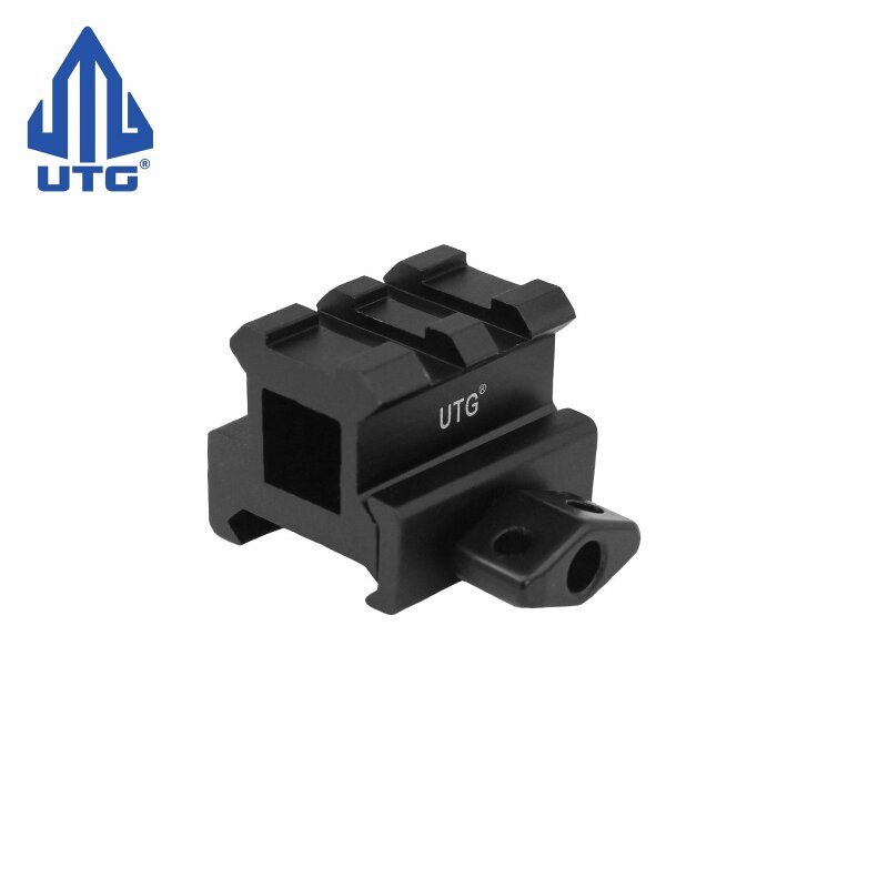 UTG 0.83" High 2-Slot Med-Profile Super Compact Riser Mount - Weaver Montageerhöhung