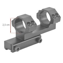 UTG Einteilige Bi-directional Offset 1" Montage für 11 mm Schiene