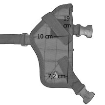 UTG Universal Schulterholster für Pistole Schwarz