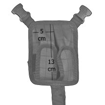 UTG Universal Schulterholster für Pistole Schwarz