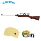 Luftgewehrset Norconia B2 SE Knicklaufgewehr mit Fiberoptik (P18)