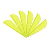 6-er Pack Arizona Vanes Elite Plastifletch EP-23 Gelb