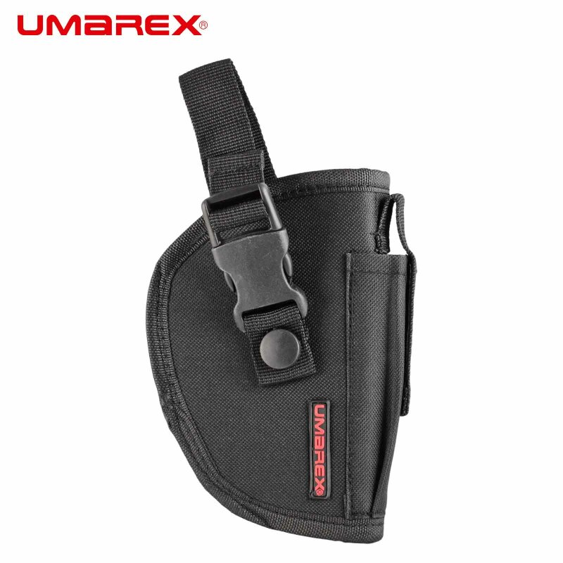 Gürtelholster schwarz mit Magazintasche von Umarex