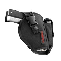 Gürtelholster schwarz mit Magazintasche von Umarex