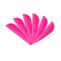 6-er Pack Arizona Vanes Plastifletch Max PM-2.3 Pink