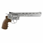 Co2 Revolver Dan Wesson 8" 4,5 mm Stahl BB Silber (P18)