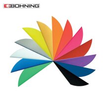 6-er Pack Bohning Plastikfedern/Vanes Blazer X2