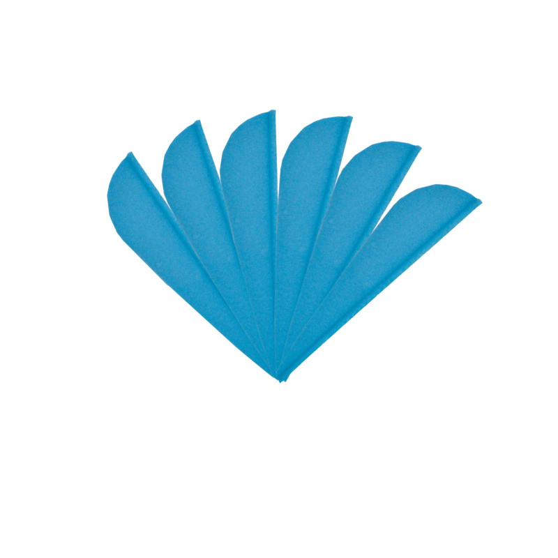 Bohning Impulse Vanes/Plastikfedern 4" Light-Blau