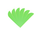 Bohning Impulse Vanes/Plastikfedern 4" Lime
