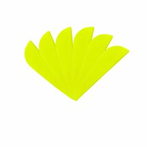 Bohning Impulse Vanes/Plastikfedern 4" Neon-Gelb