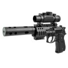 Beretta 92 FS XX-Treme 4,5 mm Diabolo brüniert (P18) Co2-Pistole