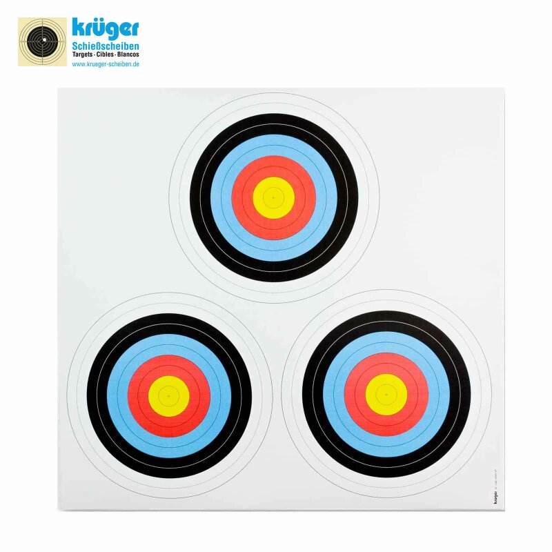 Feldarmbrust Triangel-Auflage 40 cm (I.A.U.) / Zielscheibenauflage