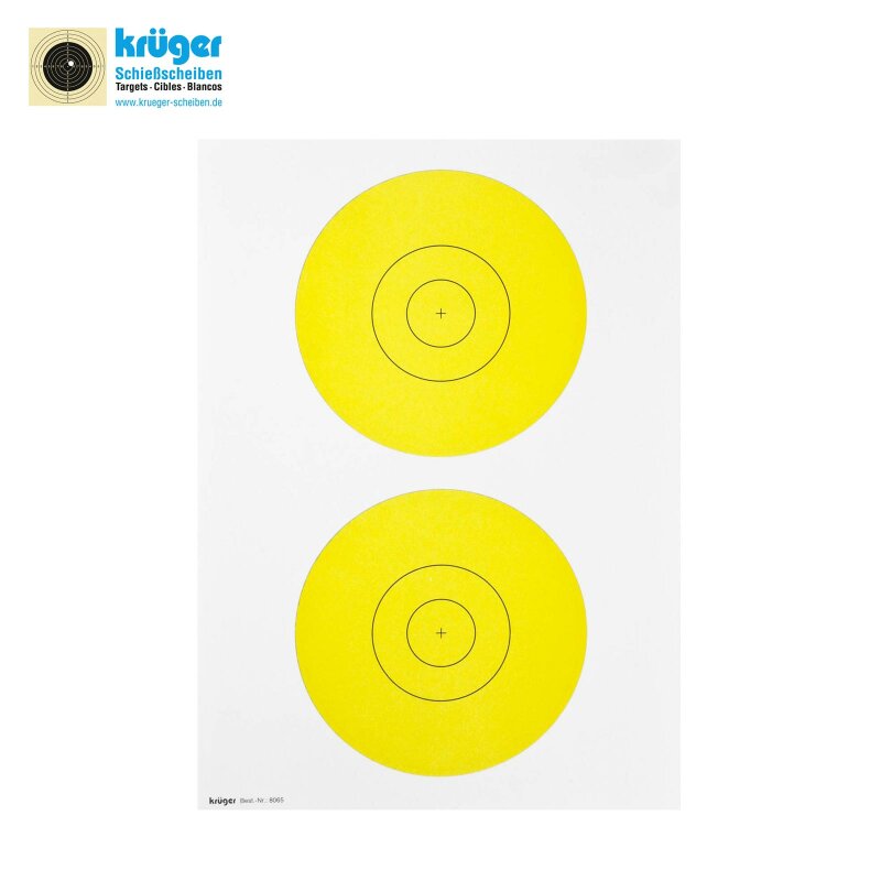 Krüger Selbstklebepunkte für 60er Bogenauflage / Zielscheibenauflage